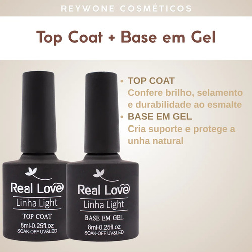 Kit 4 Preparadores 10ml Unha Blindagem L ...